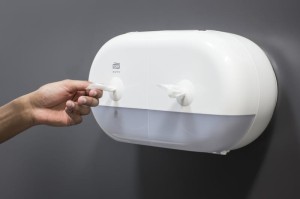 TORK DOZOWNIK DO PAPIERU TOALETOWEGO W ODCINKACH T9 SMARTONE PODWÓJNY 682000 