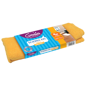 GOSIA XXL ŚCIERKA ŻÓŁTA MIKROFIBRA 50X60CM