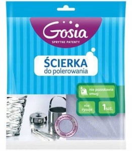 Ścierka mikrofibra do polerowania GOSIA