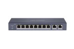 SWITCH POE HIKVISION DS-3E0310P-E/M 8-PORTOWY